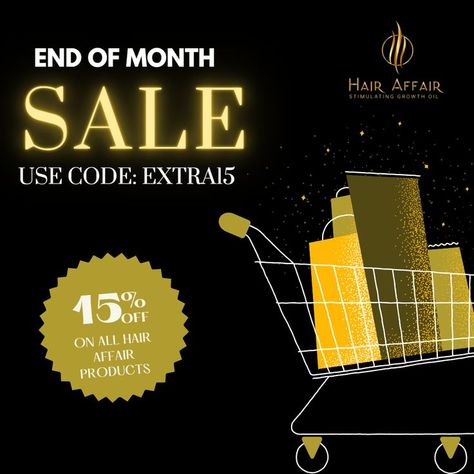 Treat yourself! As women’s history month closes out, We're celebrating with a sale. 🥳 Get 15% off on all of your favorite Hair Affair products! 😍 This sale ends today at 11:59 PM. CST🏃🏿‍🥳 What are you waiting for? Add to 🛒 now: www.hairaffairgrowthoil.com Month End, Beard Growth Oil, Womens Month, Beard Growth, Growth Oil, Women’s History, Hair Affair, Coding, Hair