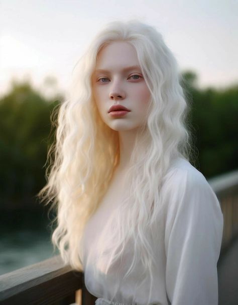 Albino Woman, Albino People, Albino Model, Albino Girl, Face Claims, Pretty Woman, Anime, Quick Saves