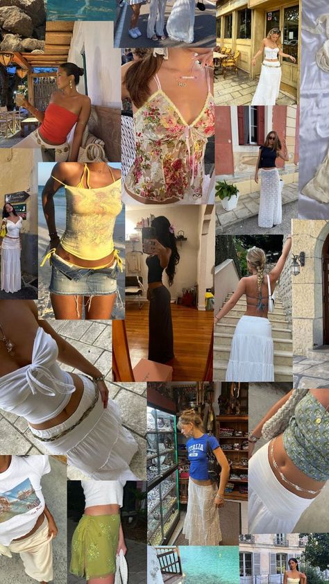 italian summer style  kinda vintage vibes?? Italian Vintage Fashion, Italian Fashion Aesthetic, Italian Summer Aesthetic Vintage, Vintage Italian Fashion, Summer Aesthetic Vintage, Italian Summer Style, Honeymoon Fashion, Summer Style Beach, Italian Vibes