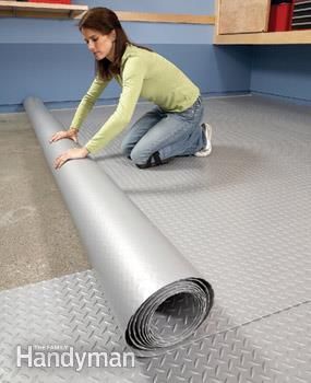 Choose the floor that's perfect for your needs and budget Inexpensive Garage Floor Ideas, Cheap Garage Floor Ideas, Diy Garage Floor Ideas, Single Garage Ideas, Garage Floor Ideas Cheap, Garage Floors Ideas, Cheap Garage Makeover, Vinyl Flooring Basement, Rinnovo Garage