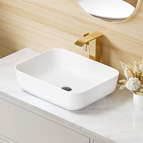 Countertop Basin Bathroom, Contemporary Sink, Rectangular Vessel Sink, Vessel Sink Vanity, Ceramic Bathroom Sink, Rectangular Sink Bathroom, Small Sink, Undermount Bathroom Sink, Vessel Bathroom Sink