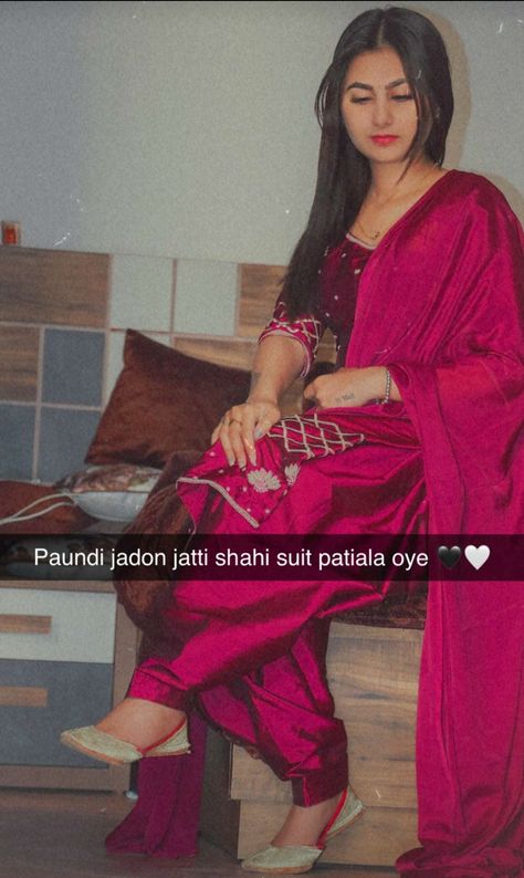 Caption For Suit Pic, Punjabi Suit Captions For Instagram, Punjabi Snap, Suit Pic, Punjabi Captions, Diwali Ideas, Suits Quotes, Lines For Girls