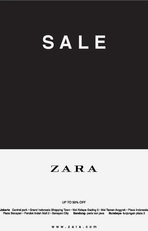 Sale Zara White Friday Sale Design, Black Friday Sale Ideas, Zara Closet, Black Friday Sale Design, Sale Signage, Flyers Ideas, White Friday, Fashion Sale Banner, Zara Store