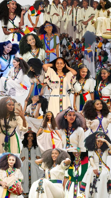 Tigrayan Culture🥰✨ #Jedid #BahliTigray Ethiopian People, Girls Rules