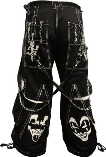 Want these pants. So badly. Rave Outfits Winter, Juggalo Family, Friends Aesthetics, Goth Stuff, Tripp Pants, Rave Pants, Clown Posse, Insane Clown, Digital Closet