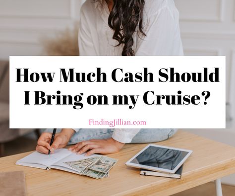 How Much Cash Should You Bring? Free Budget Planner. Planning a cruise takes more than just booking your ticket - it requires careful budgeting. Knowing how much cash to bring on your cruise can be tricky, but with the right tips and tricks you can ensure that you have sufficient funds without having too much cash on hand. Find out what amount of money is best for your next cruise adventure! Free Budget Planner, Cruise Checklist, Carnival Cruise Tips, British Isles Cruise, Cruise Itinerary, Carnival Sunshine, Cruise Packing Tips, Princess Cruise Lines, Budget Planner Free