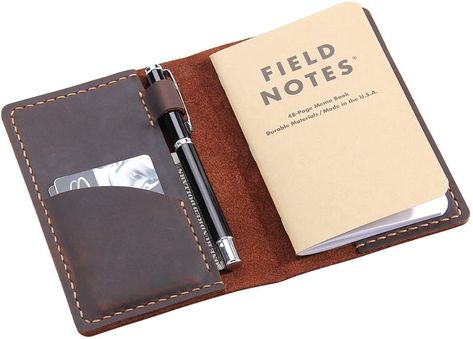 Field Notes Notebook, Coffee Office, Moleskine Cover, Field Journal, Notes Notebook, Personalised Leather Journals, Leather Notebook Cover, Leather Journal Cover, Commonplace Book