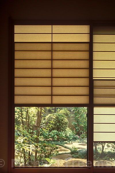 Sato house Japandi Window, Japanese Blinds, Shoji Screen Doors, Japanese Window, Japanese Interior Design Modern, Japanese Style Bedroom, Japanese Curtains, Japanese Bedroom, Saitama Prefecture