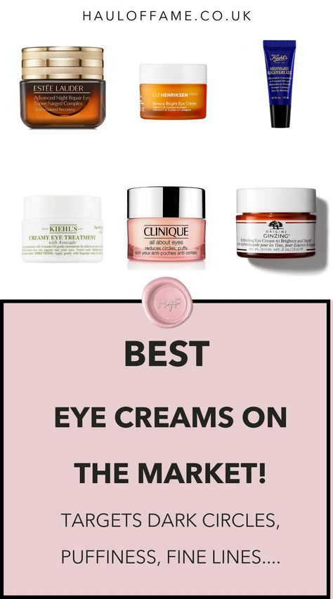 Best Under Eye Cream, Minimize Wrinkles, Eye Cream For Dark Circles, Eye Creme, Health Signs, Eye Brightener, Best Eye Cream, Remove Dark Circles, Eye Creams