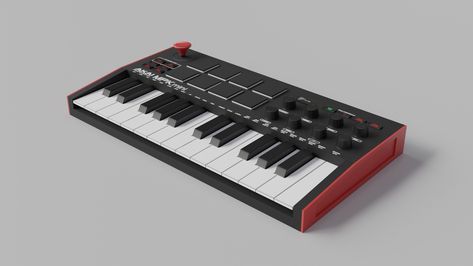 AKAI MPK mini MIDI keyboard Mpk Mini, Birthday 24, Midi Keyboard, Music Technology, Substance Painter, Triangles, Keyboard, Painter, Portfolio