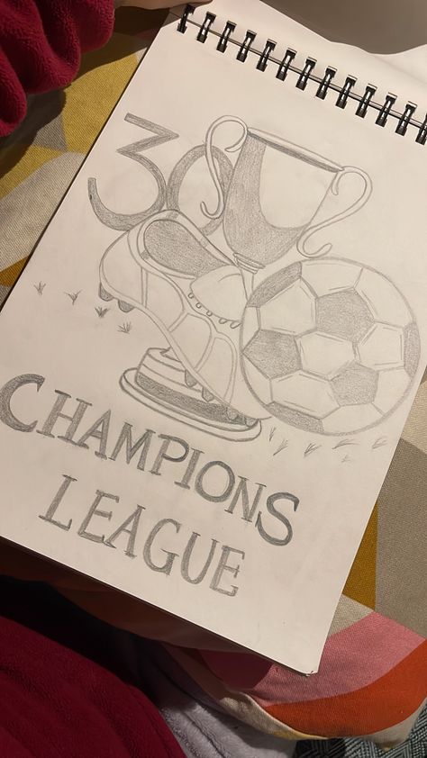 Drawing Ideas Football, Sport Drawing Ideas Art, Drawing Of Football, Soccer Sketch, Football Art Drawing, London Art Drawing, Soccer Ball Drawing, Football Player Drawing, Soccer Drawing