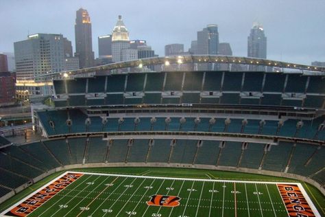 Paul Brown Stadium Paul Brown Stadium, Paul Brown, Nfl Stadiums, Bengals Football, Rv Rental, The Authority, Cincinnati Bengals, Nfl Football, Baseball Field