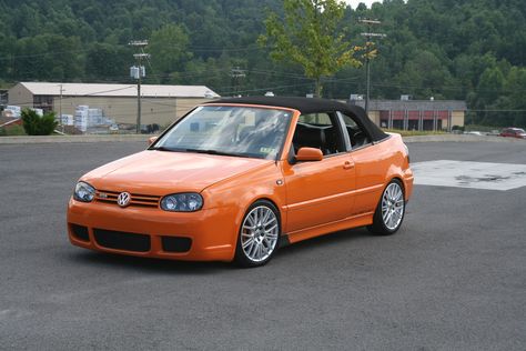 VWVortex.com - ****Your Baller and slammed Cabrio pics please**** Mk1 Rabbit, Cabrio Vw, Vw Golf Cabrio, Vw Cabriolet, Vw R32, Jetta Mk4, Yellow Cars, Vw Mk1, Golf Mk3