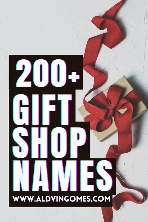 Planning to start a gift shop? But stuck on finding good names? Here is a list of Gift Shop Names to garb. gift shop name ideas, gift shop names unique. Gift Shop Names Unique, Unique Online Shop Name Ideas, Gift Business Name Ideas, Gift Shop Names Ideas, Small Business Promotion Ideas, Shop Name List, Gift Shop Names, Unique Name Ideas, Boutique Names Ideas