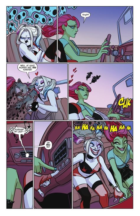 Harlivy Fanart, Harley Quinn Artwork, Gotham Girls, Harley Quinn Comic, Lesbian Art, Harley Quinn Art, Comic Panels, Dc Comics Art, Poison Ivy