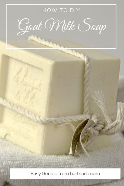 This #DIYGoatmilksoaprecipe is super easy and forgiving. It is based on #beekman recipe shared on #marthastewart years ago.#DIYGoatmilksoap #DIYcraft #goatmilksoaprecipe Diy Goat Milk Soap, Loofah Soap Diy, Diy Shampoo Bar, Goat Milk Soap Recipe, Milk Soap Recipe, Tallow Soap, Lavender Soap Bar, Lye Soap, Diy Shampoo