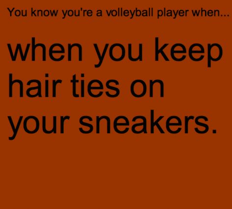 You know you're a volleyball player when... #volleyball #volleyball #bag Volleyball Chants, Volleyball Passing Drills, Indoor Backyard, Volleyball Rules, Volleyball Jokes, Volleyball Things, Volleyball Problems, Volleyball Memes, Volleyball Bag