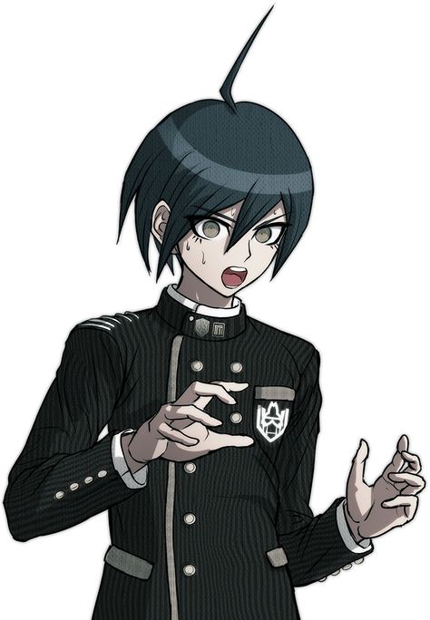 Shuichi Saihara, Danganronpa, Anime, Hair, Blue