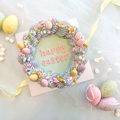 Easter Bento Cake, Easter Macarons, Hannah Jones, Easter Cupcakes, Easter Dessert, Easter Cakes, Cake Shop, Easter Gifts, Easter Treats