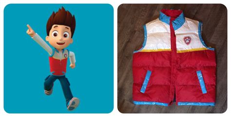 Ryder Paw Patrol Halloween Costume - projectsinparenting.com Paw Patrol Halloween Costume, Paw Patrol Halloween, Paw Patrol Costume, Ghostbusters Costume, Family Halloween Costume, Ryder Paw Patrol, Halloween Class Party, Proton Pack, Diy Costumes Kids