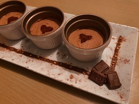 #chocolate #mousse #desserts #food #aesthetic Chocolate Mousse Aesthetic, Mousse Desserts, Chocolate Mousse Desserts, Chocolate Mousse, Strawberry Shortcake, Dream Life, Tableware, Quick Saves