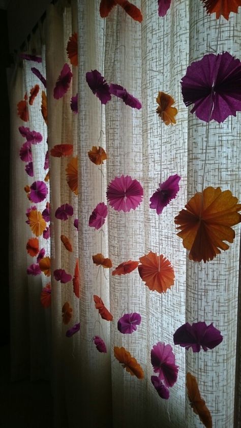 Mehendi Backdrop, Diy Flowers Paper, Flower Illustration Pattern, Flower Shop Interiors, Flowers Backdrop, Mehendi Decor, Engagement Decor, Sunflower Party, Backdrop Diy