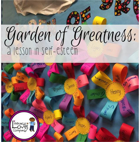 Brighten up your classroom and your student’s self esteem with this colorful bulletin board and lesson. Self Esteem Lessons For Middle School, Nurture Group Ideas, Nurture Group Activities, Nurture Classroom, Self Esteem Crafts, Nurtured Heart Approach, Nurture Group, Colorful Bulletin Boards, Classroom Diy