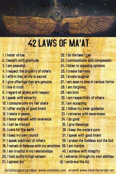 Laws Of Maat, Kemetic Spirituality, Finding Purpose In Life, Black Love Quotes, Spiritual Awakening Quotes, Metaphysical Spirituality, Losing My Religion, African Spirituality, Magick Book