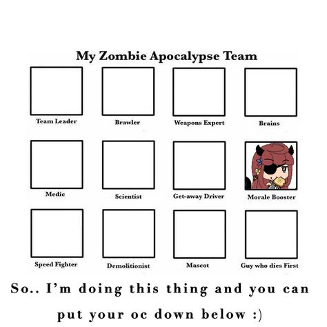 Zombie Apocalypse, Gacha Life, Zombie