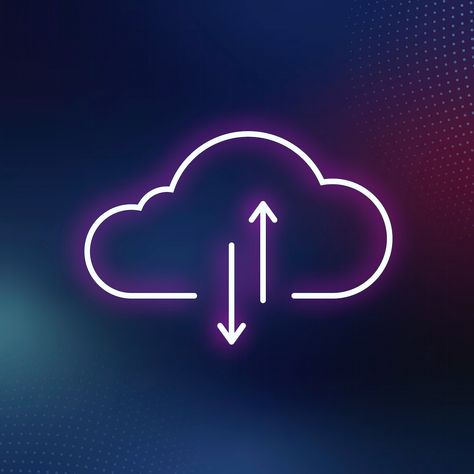 Pink neon cloud icon psd digital networking system | premium image by rawpixel.com / Nunny Neon Cloud, Wifi Logo, Cloud Security, Computer Cpu, Cloud Icon, Digital Network, Pink Neon, Filing System, Ex Machina