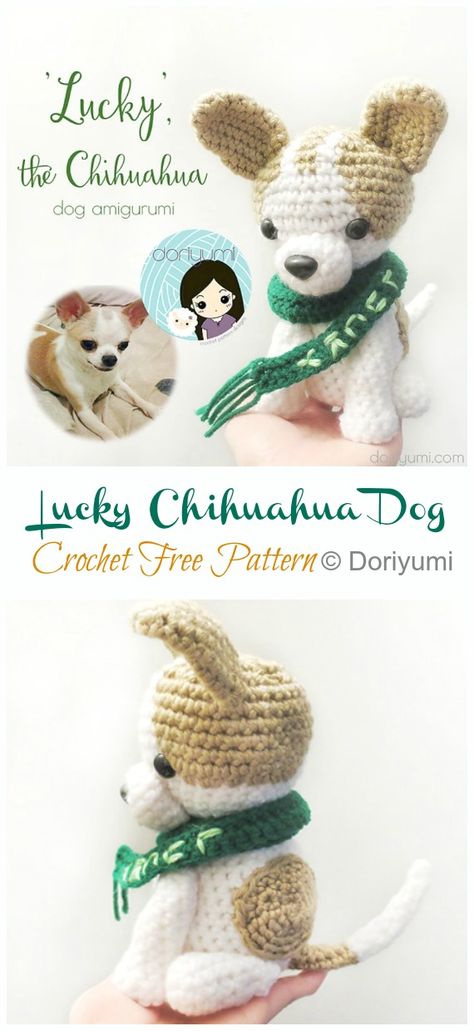 Amigurumi Chihuahua Dog Crochet Free Patterns - Crochet & Knitting Crochet Chiwawa Dog, Chiwawa Crochet Pattern, Crochet Chihuahua Dog Pattern Free, Amigurumi Chihuahua Pattern Free, Free Chihuahua Crochet Pattern, Crochet Chiuaua, Chihuahua Crochet Pattern Free, Crochet Chihuahua Pattern Free, Crochet Dog Pattern Free Amigurumi