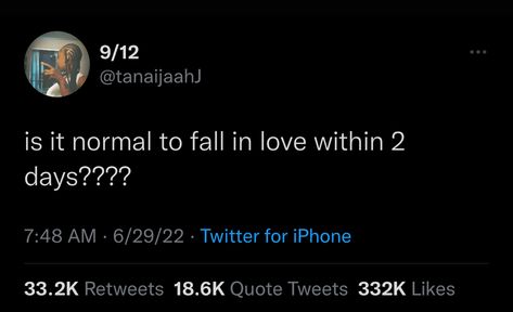 Tweets About Falling In Love, Falling In Love Tweets, In Love Tweets, Cute Tweets, Love Tweets, Falling For Someone, Love Memes, Im In Love, Relatable Quotes