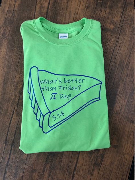 Pi Math, Pi Day Shirts, T Shirt Factory, Staff Appreciation Week, Pi T Shirt, Math Shirts, Staff Appreciation, Pi Day, Shirts Ideas