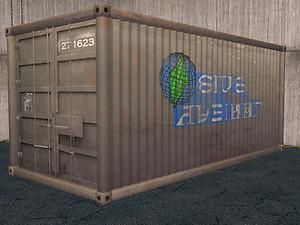 Mod The Sims - Industrial container recolours Project Zomboid, Shipping Containers, Shipping Container, Sims 2, Wall Patterns, The Sims 4, Outdoor Storage Box, The Sims, Sims 4