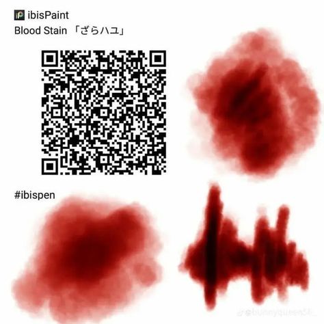 Drawing Blood, Paint Brush Drawing, الفن الرقمي, Paint Brush Art, Brush Drawing, Blood Art, Digital Art Beginner, Custom Pens, Code Art