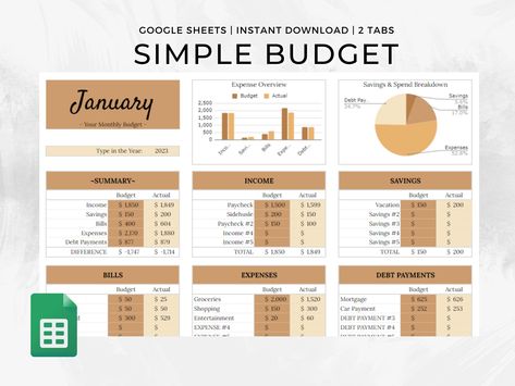 A free, easy-to-use budgeting spreadsheet that helps you track your income, expenses, and savings. Get started today and take control of your Business Planner Printables, Budget Paycheck, Advance Excel, Debt Snowball Spreadsheet, Snowball Debt, Spreadsheet Budget, Budget Courses, Biweekly Budget, Debt Payoff Tracker