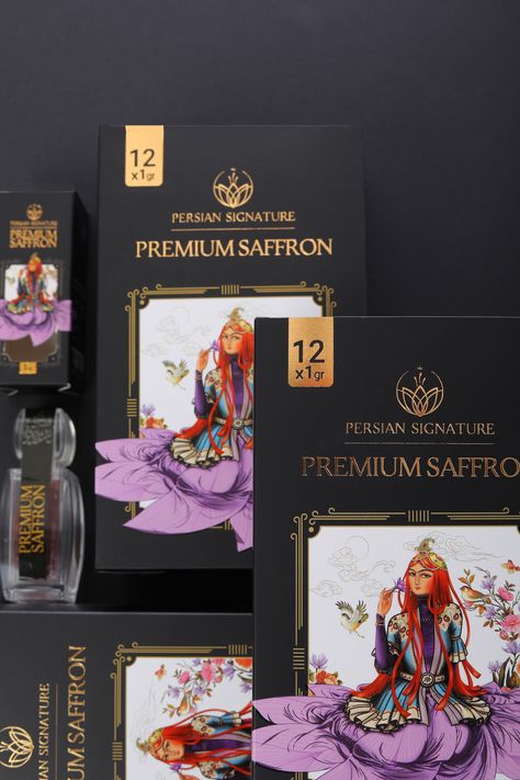 طراحی-بسته-بندی Saffron Photography, Saffron Packaging, Best Packaging Design, Product Packaging Design, Persian Poem, Green Food, Box Packaging Design, Design Packaging, So Creative