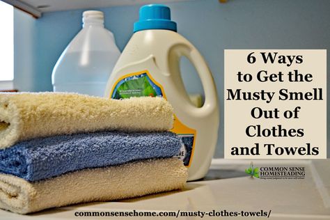 Basement Odor, Smelly Clothes, Mold Smell, Musty Towels, Smelly Towels, Towels Smell, Edible Landscape, Mildew Smell, Clean Towels