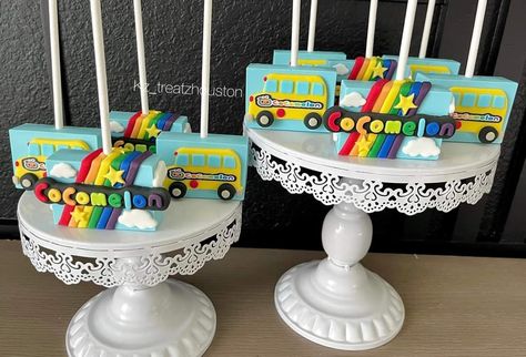 Cocomelon Treats, Brownie Pops, Coco Melon, Love Stick, Cocomelon Birthday, Gourmet Candy, Chocolate Covered Fruit, Rice Krispies Treats, Krispy Treats