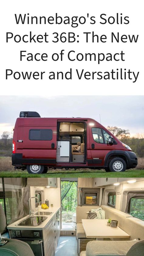 Winnebago Solis Pocket Modifications, Solis Camper Van, Winnebago Solis Pocket, Winnebago Solis, Campervan Life, Van Design, Shower Pan, Class B, 2024 Vision