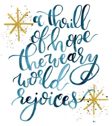 A Thrill Of Hope A Weary World Rejoices, Seasonal Backgrounds, The Weary World Rejoices, Weary World Rejoices, A Thrill Of Hope, Hope Sign, Thrill Of Hope, The Christmas Song, Christmas Photo Album