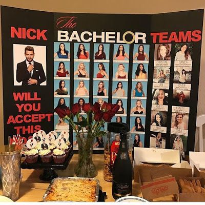 "The Bachelor" Viewing Party! The Bachelor Themed Party, The Bachelor Watch Party, Bachelor Themed Party, Fancy Bachelorette Party, Bachelor Bracket, Bachelorette Watch Party, Sorority Party Themes, Bachelor Fantasy League, Bachelor Watch Party