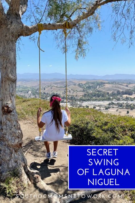 Did you know there is a secret swing in South Orange County? #secretswing #lagunaniguel #orangecounty #secretswingoforangecounty Elysian Park Photoshoot, Elysian Park Los Angeles, La Photoshoot, Los Angeles California Photography, Elysian Park, Halsey Singer, Hungry People, California Roadtrip, Inspiration Photoshoot