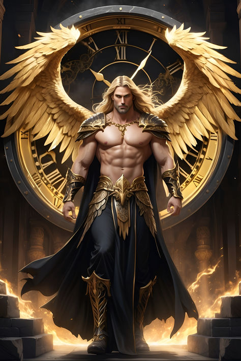 Angel Warrior Wallpaper, Angel Wings Fantasy Art, Angels In Armor, Fantasy Fallen Angel Art, Angel Wing Dress, Seraphim Angel Fantasy Art, Angel Guard, Male Angels, Black Angel Wings