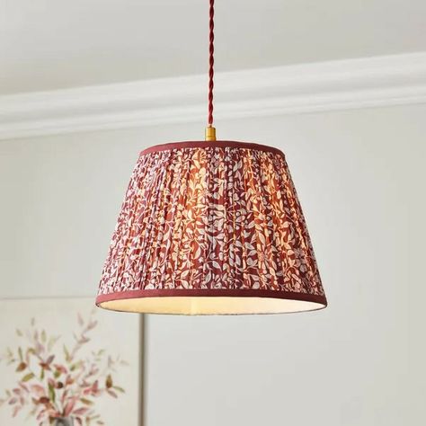 Pleated Lamp Shade, Pleated Lamp, Pleated Lamp Shades, Sitting Room, Lamp Shades, Decor Lighting, Deep Red, Home Lighting, Table Lamps