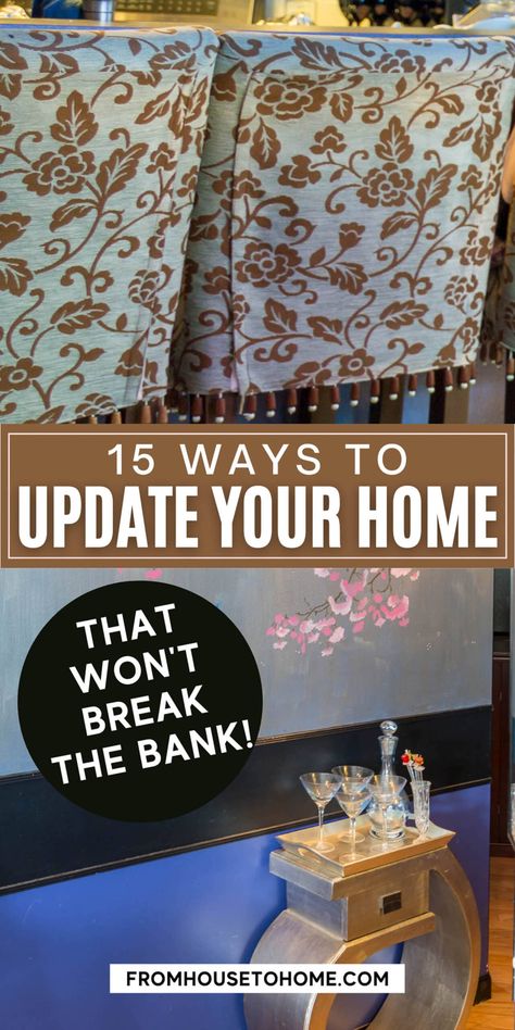 I love these tips for decorating your house on a budget! Great home decor ideas for updating the interior design of your home which will work regardless of whether you live in an apartment, townhouse or house. House Decor On A Budget, Cost Home Decor, Make Your House Look Expensive, Look Expensive On A Budget, Interior Design On A Budget, House On A Budget, Deck Makeover, Budget Interior Design, Interior Decorating Tips