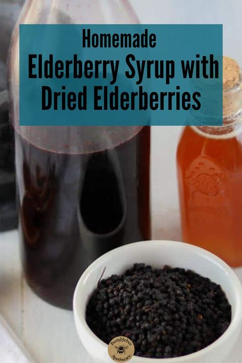 It’s that time of year! Stress, travel, and too much sugar take a toll on our immune systems. There is a wonderful natural remedy that is really helpful for colds and flus. Today I’m going to share my recipe for how to make elderberry syrup with dried elderberries. Canning Elderberry Syrup, Make Elderberry Syrup, Dried Elderberries, Homemade Elderberry Syrup, Elderberry Syrup Recipe, Elderberry Juice, Homemade Elderberry, Magnesium Lotion, Too Much Sugar