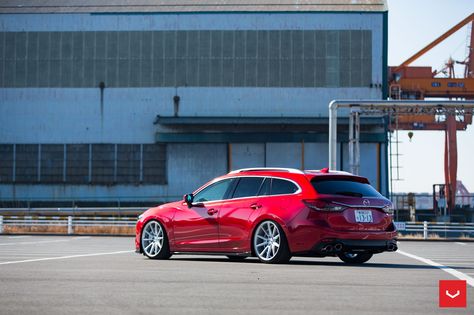 Mazda 6 Estate, Mazda 6 Wagon, Mazda Atenza, Mazda Cx5, Wagon Cars, Mazda Cars, Forged Wheels, Mazda 6, Car Wheels