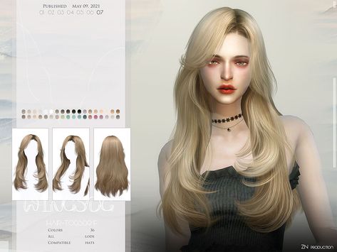 Sims 4 Wingssims Hair, Wingssims Hair Cc, Cc Hair The Sims 4, Sims 4 Cc Hair Short, Sims 4 Hairstyles Cc, Sims4 Cc Hair, Sims 4 Cc Hairstyles, Sims 4 Hairstyles, Hair Ts4