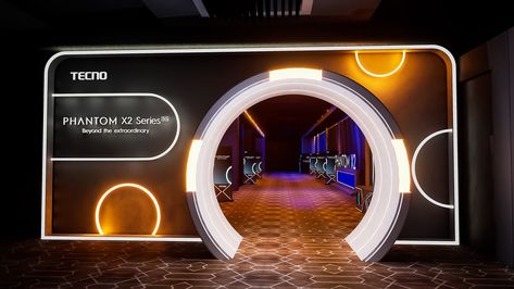 Entrance Arch Design Event, Exibition Stalls Ideas, Entrance Backdrop, Photobooth Event, Event Entrance Design, Event Entrance Arch Design, Event Entrance Arch, Stage Lighting Design, Event Entrance